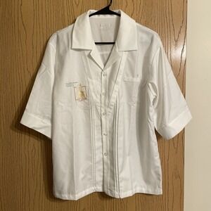 mihoyo official genshin impact Collard Button Up Shirt Size Medium Unisex